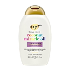 Ogx Extra Strength Damage Remedy & Hydrating & Repairing Coconut Miracle Oil Conditioner For Damaged & Dry Hair 385ml
