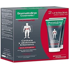 Somatoline Cosmetic Hombre Cintura & Abdomen Reductor Intensivo Set 2x 250ml