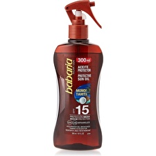 Babaria Solar Oil Monoi Tahiti Spray Spf15 300ml