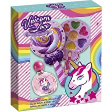 Fragrances For Children Eau My Unicorn Gift Set Eau De Toilette 50ml And Makeup Palette 50ml