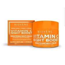 Biovène Vitamin C Night Boost Brightening Night Cream Intense Moisturizing 50ml