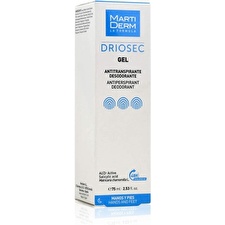 Martiderm Driosec Antiperspirant Gel For Hands And Feet 75ml