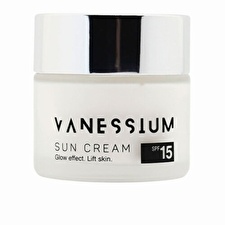 Vanessium Suncare Glow Effect Lift Skin Sun Cream Spf 15 50ml