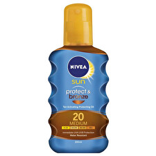 Nivea Sun Protect & Bronze Oil Spf 20 200ml