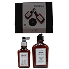 Depot Consumer Kit C Set Depot: 100 Hair Cleansing No. 102 Botanical Complex Hair Shampoo Anti-dandruff & Sebum Control 250ml & 200 Hair Treatments No. 208 Botanical Complex Leave-in Scalp Treatment Lotion For Detoxing 100ml