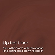 Opi Infinite Shine - What's Your Mannitude Collection - #lip Hot Liner Nail Polish 15ml