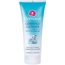 Dermacol Gommage Cleanser With Tea Tree Oil - Cleaning Gel For Face 100ml