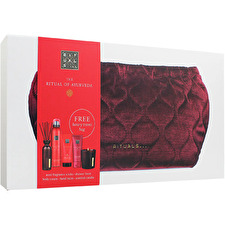 Rituals Ayurveda Large Giftset Candle 140g/hand Balm 70ml/foaming Shower Gel 200ml/body Cream 150ml/mini Fragrance Sticks 70ml 630ml