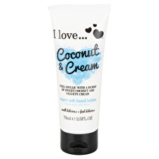 I Love I Love... Hydrating Hand Lotion Coconut & Cream 75ml