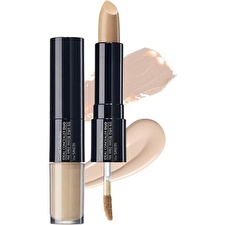 The Saem Cover Perfection Ideal Concealer Duo - 3 Colors - #01 Clear Beige