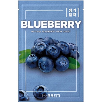 Natural Mask Sheet - 25 Types - #12 Blueberry