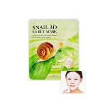 Missha Snail 3d Sheet Mask - Hydratační Pleťová Maska Se šnečím Extraktem 23.0g