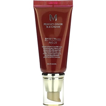 M Perfect Cover BB Cream - 7 Colors - #21 Light Beige