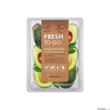 Tonymoly Fresh To Go Mask Sheet - 12 Types - Avocado