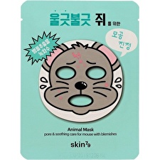skin79 Animal Mask Pore & Soothing Care For Mouse With Blemishes - Sada Plátýnkových Masek Pro Problematickou Pleť 0.0g