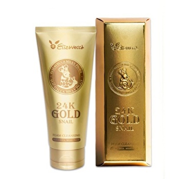 Milky Piggy 24K Gold Snail Foam Cleansing - 180ml