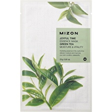 Mizon Joyful Time (essence Mask Green Tea) Face Mask With Green Tea For Hydration And Vitality 23.0g