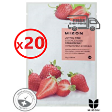 Mizon Joyful Time (essence Mask Strawberry) 23 G 23.0g