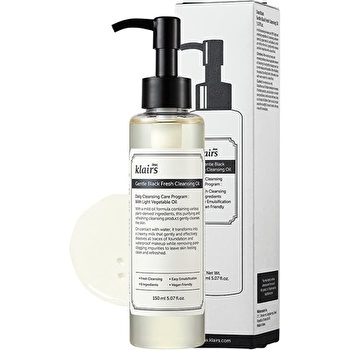 Dear, Klairs Gentle Black Fresh Cleansing Oil - 150ml