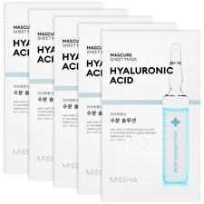Missha Mascure Sheet Mask - 7 Types - Hyaluronic Acid