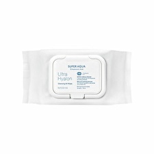 Missha Super Aqua Ultra Hyalron Cleansing Water Wipes - 30 sheets