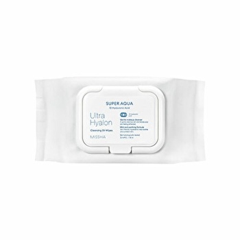 Super Aqua Ultra Hyalron Cleansing Water Wipes - 30 sheets