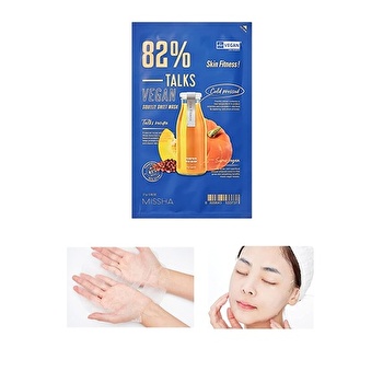 Talks Vegan Squeeze Sheet Mask - 7 Types - Skin Fitness