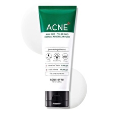 Some By Mi Aha.bha.pha 30 Days Miracle Acne Clear Foam - Blemish-prone And Acne-prone Skin 100ml