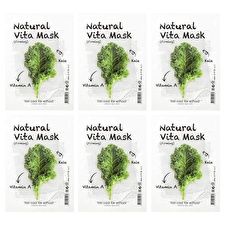 too cool for school Natural Vita Mask - 5 Types - Firming (Kale)