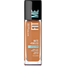 Maybelline Fit Me Matte & Poreless Mattifying Liquid Foundation - Cappuccino 340