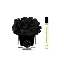 Herve Gambs Set Herve Gambs: Ombre Patchouli Room Spray 10ml & Black Couture Flower Porcelain Aroma Reed Diffuser Black