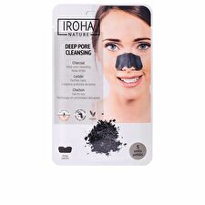 Iroha Detox Charcoal Black Nose Strips 5 U