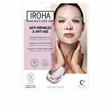 Iroha 100% Cotton Face & Neck Mask Collagen-antiage 1 U