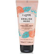 I Love Signature Collection English Rose Moisturizing Hand & Nail Cream English Rose 100ml