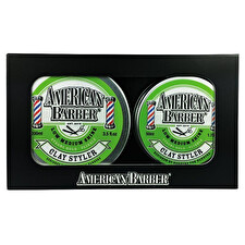 American Barber Clay Styler 100ml & 50ml Duo Pack