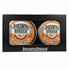American Barber Deluxe Pomade 100ml & 50ml Duo Pack