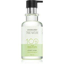 Vivian Gray True Nature Citrus & Bergamot Cream Soap 300ml