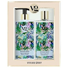 Vivian Gray Wild Orchid Cosmetic Set (shower Gel & Body Lotion)