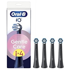 Oral B Io Gentle Care Black Brush Heads 4 Pcs