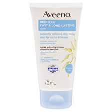 Aveeno Dermexa Fast Long Lasting Fragrance Free Balm 75ml