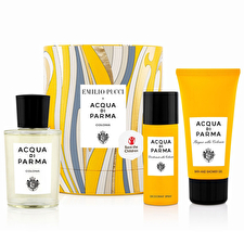 Acqua di Parma Set Acqua Di Parma: Blu Mediterraneo Arancia Di Capri Eau De Toilette Unisex 75ml & Blu Mediterraneo Arancia Di Capri Body Lotion All Over The Body 50ml & Blu Mediterraneo Arancia Di Capri Cleansing Shower Gel For All Skin Types 40ml