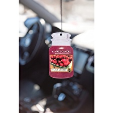 Yankee Candle Black Cherry Car Jar - Car Air Freshener 3 Pcs