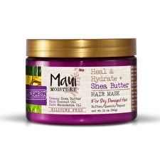 Maui Moisture Heal & Hydrate & Shea Butter Hair Mask For Dry & Damaged Hair 340g