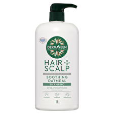 Dermaveen Oatmeal Shampoo For Dry Flaky Or Sensitive Scalps 1l