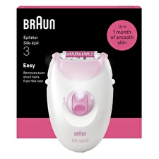 Braun Silk-épil 3 3-000 Pink - Epilátor S Kabelem