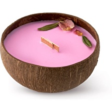 Tropikalia Candle In Coconut - Rose
