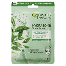 Garnier Hydra Bomb Hyaluronic Acid & Green Tea Sheet Mask