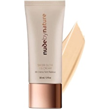 Nude By Nature Sheer Glow Bb Cream 01 Porcelain 30ml