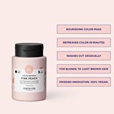 Maria Nila Color Refresh Pink Peach Mask 9.46 - Tónovací Maska 100ml