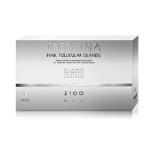 Labo Crescina Follicular Islands 2100 For Growth Stimulation Ampoules Treatment Serum For Scalp For Men 20 Pcs